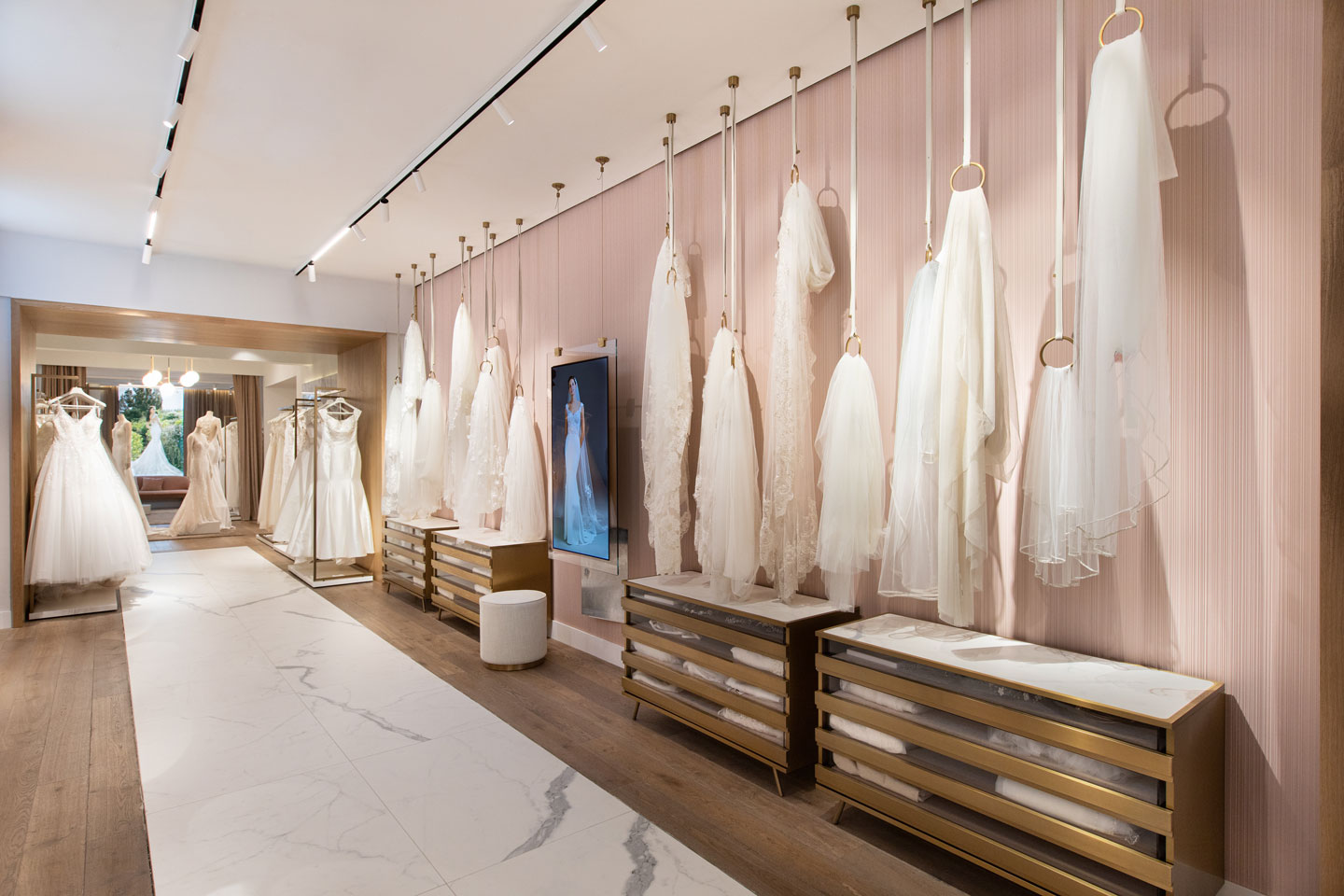 Commercial retail interiors in New York